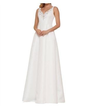 Marsoni by Colors A Line Mother Of The Bride Gown - White