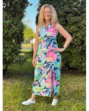 Ana Clare Jacin Maxi Dress - Green
