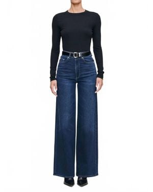 DL1961 Hepburn Wide Leg Jean - Blue