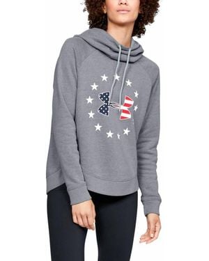 Under Armour Freedom Logo Favorite Hoodie - Gray