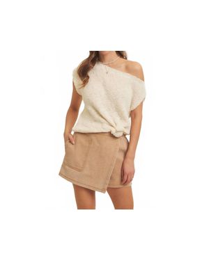 In February Skort - Natural