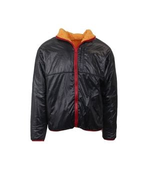 PHANES Front Zip Sherpa Jacket - Black