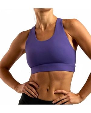 Brooks Luxe Pocket Bra - Blue