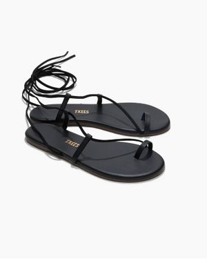 TKEES Jo Wrap Sandal - Black