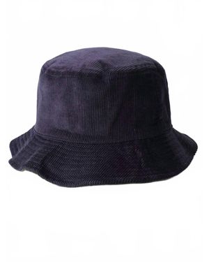 Newhattan Corduroy Bucket Hats - Blue