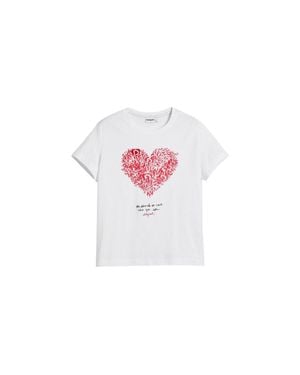 Desigual Cotton T-Shirt - White