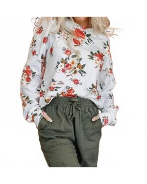 Ampersand Ave College Pullover Sweatshirt - Multicolor