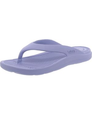 Totes Slip On Flat Flip-Flops - Blue