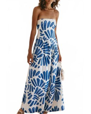 Mccolin Sadie Maxi Dress - Blue