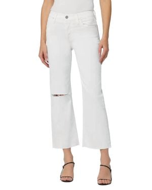 Hudson Jeans Rosie High Rise Crop Jean - White
