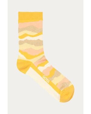 Stine Goya Iggy Horizon Socks - Yellow