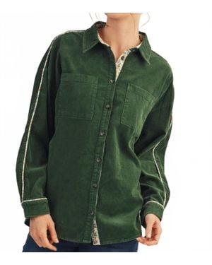 Jodifil Growing Pains Cord Top - Green