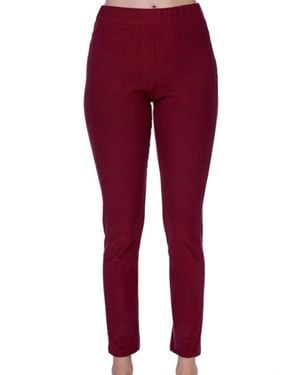 French Kyss High Waisted Leggings - Red