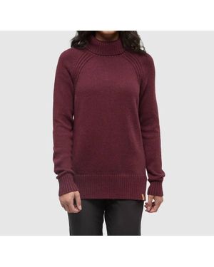 Tentree Relaxed Turtleneck Sweater - Red