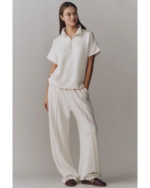 Bernardo Wide Leg Pants - Gray