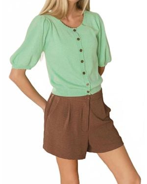 Zenana Kinlee Classic Short - Green