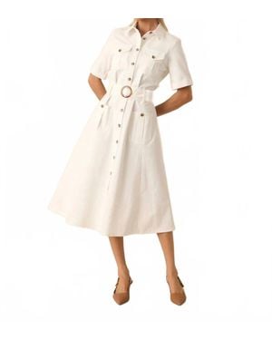 PROSPERINE® Bentley Midi Dress - Natural