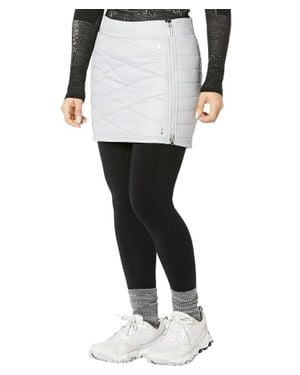 Smartwool Smartloft Merino Wool Mid Rise Zip Skirt - Black