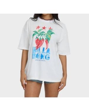 Billabong Freshest Pick Short Sleeve Knit T-Shirt - White