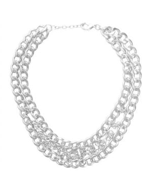 Karine Sultan Statement Necklace - Metallic