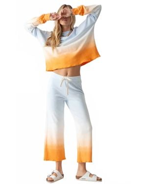Electric and Rose Rylan Long Sleeve Sweatshirt - Orange