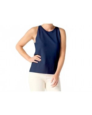 Coco + Carmen Heavenly-Luxe Tank Top - Blue