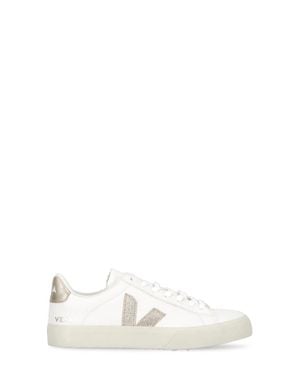 Veja Campo Chromefree Leather Sneakers - White