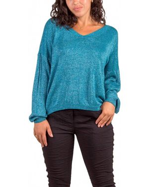 Gigi Moda Ginetta Knit Top - Blue