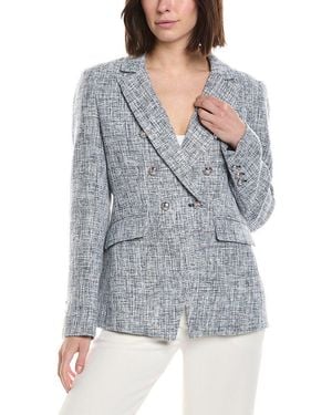Cece Double Breasted Blazer - Gray