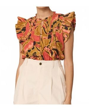 Cleobella Maritza Blouse - Orange