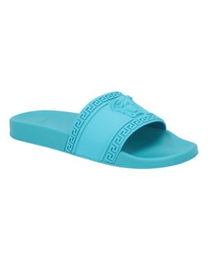 Versace Palazzo Medusa Pool Slide - Blue