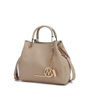 MKF Isidora Tote Timeless And Versatile Handbag - Natural