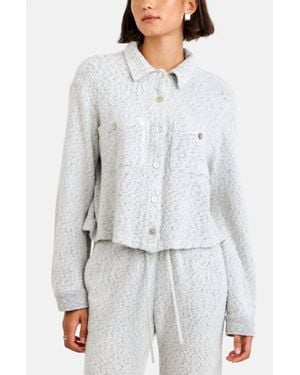Bella Dahl Cozy Pocket Button Down - White