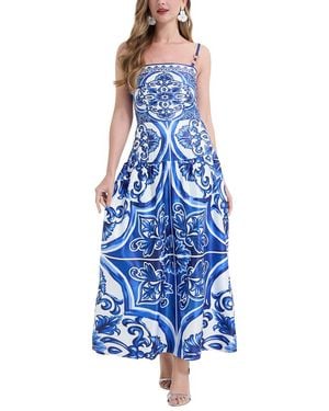 Kaimilan Maxi Dress - Blue