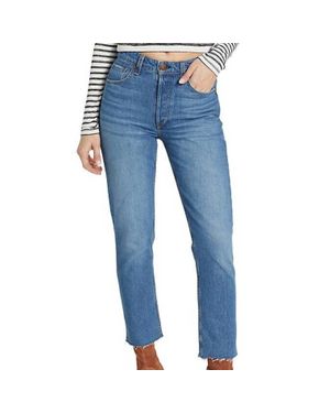 Rag & Bone Nina High Rise Ankle Cigarette Jeans - Blue