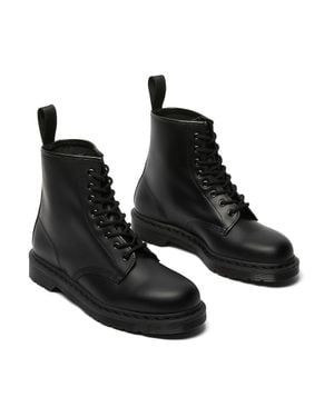 Dr. Martens 1460 14353001 Leather Round Toe Ankle Boots Gal16 - Black