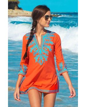 Gretchen Scott The Reef Tunic - Blue