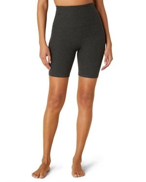 Beyond Yoga Spacedye Keep Pace Biker Short - Black