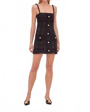 Alexis Michel Mini Dress - Black