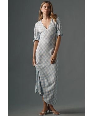 Conditions Apply Eniya Maxi Slip Dress - Gray