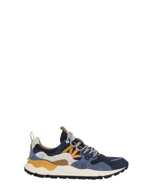 Flower Mountain Yamano 3 Suede Inserts Sneakers - Blue