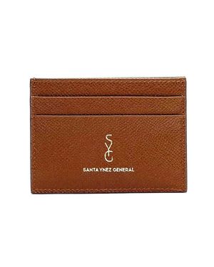 Santa Ynez General Credit Card Case - Brown