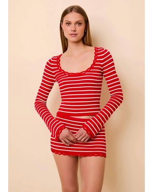 Solid & Striped Penelope Top - Red