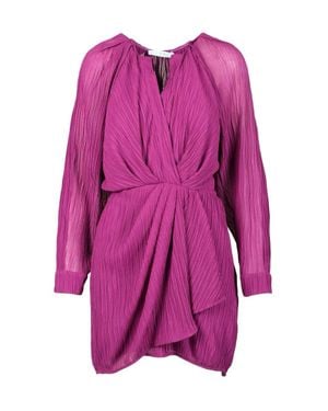 IRO Short Dress Voile - Purple