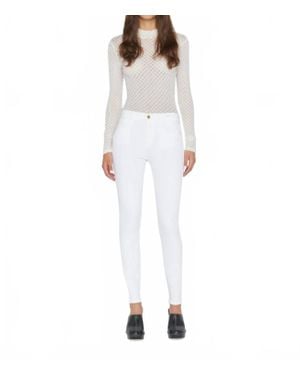 FRAME Le High Skinny Jeans - White