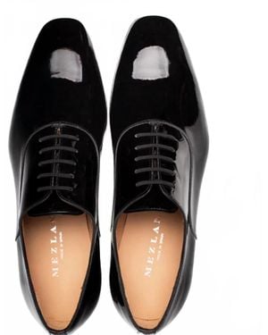 Mezlan Altea Plain Toe Oxford - Black