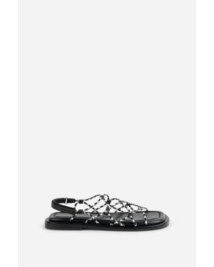 INTENTIONALLY ______ Lychee Rope Sandals - White