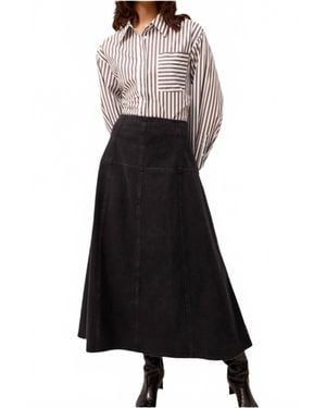 Marie Oliver Yuko Maxi Skirt - Black