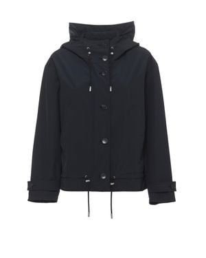 Woolrich Dark Summer Short Parka - Blue