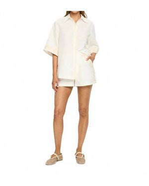 Kivari Naomi Tailored Short - White